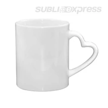 330 ml-es bögre pároknak szív alakú füllel