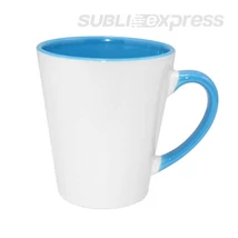 Kicsi latte bögre világoskék belsővel