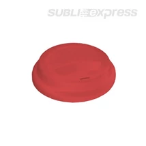 Fedő pohár bögréhez piros