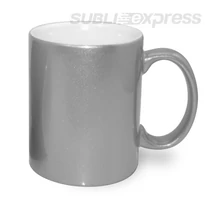 330 ml-es metál ezüst bögre