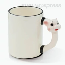 330 ml-es szublimációs bögre disznós