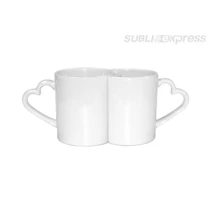 300 ml-es páros fehér bögrék