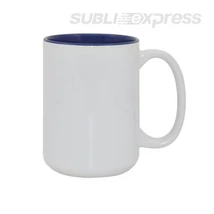 450 ml-es szublimációs bögre lila belsővel