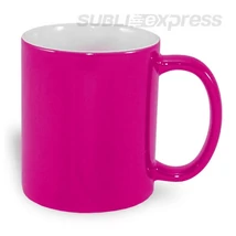330 ml-es színváltós magenta ECO bögre