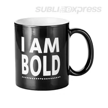 Színváltós bögre "I am bold"