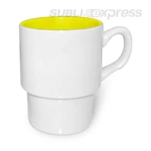 Retro bögre sárga belsővel