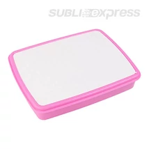 Gyerekeknek szublimációs uzsonnás doboz rózsaszín