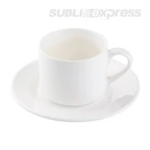 170 ml-es szublimációs teacsésze aljjal