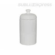 Szublimációs kerámia tárolóedény fedővel