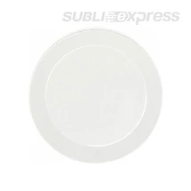 19 cm-es szublimációs műanyag tányér