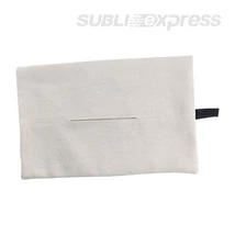 30 x 21 cm-es szublimációs vászon zsebkendőtartó