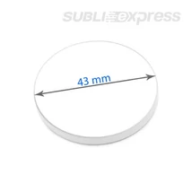 43 mm-es szublimációs pókerzseton