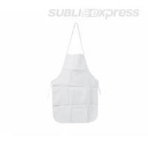 47 x 70 cm-es szublimációs konyhai kötény fehér