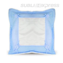 40 x 40 cm-es prémium minőségű párnahuzat világoskék