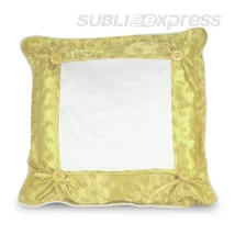 40 x 40 cm-es prémium minőségű párnahuzat sárga