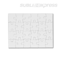 18 x 13 cm-es szublimációs puzzle 24 darabos