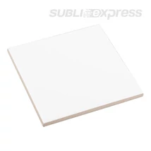 11 x 11 cm-es szublimációs kerámia lap matt fehér