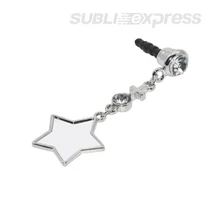 Szublimációs dugasz fejhallgató-aljzatra csillag alakú