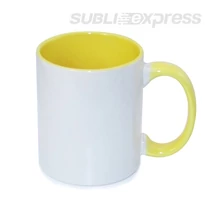 330 ml-es ECO bögre sárga füllel és belsővel 330 ml-es ECO bögre sárga füllel és belsővel