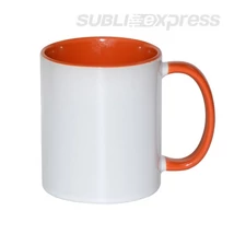 330 ml-es ECO bögre narancssárga füllel és belsővel 330 ml-es ECO bögre narancssárga füllel és belsővel