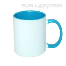 330 ml-es ECO bögre világoskék füllel és belsővel 330 ml-es ECO bögre világoskék füllel és belsővel