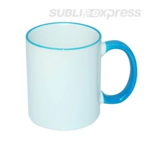 330 ml-es ECO bögre világoskék füllel