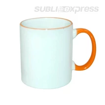 330 ml-es ECO bögre narancssárga füllel