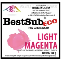 Szublimációs tinta - Best Sub Eco világosmagenta 100 ml