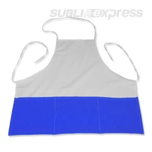 Szublimációs konyhai kötény kék