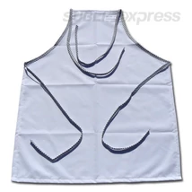 Szublimációs prémium konyhai kötény fekete kockás varrással