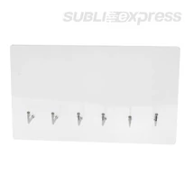 26 x 16 cm-es szublimációs fotókeret 6 akasztóval