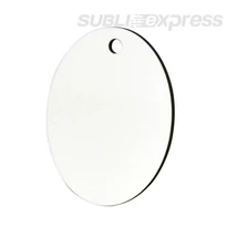 Szublimációs MDF karácsonyfadísz ovális