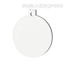 Szublimációs MDF karácsonyfadísz gömb alakú