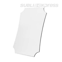 13,5 x 18,5 cm-es szublimációs MDF fotókeret pajzs alakú