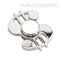 Szublimációs Fém spinner dollar alakú