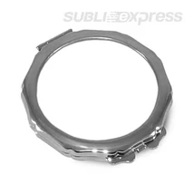 Szublimációs tükör kör alakú barázdált szélű