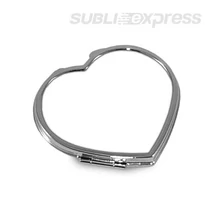 Szublimációs tükör szív alakú