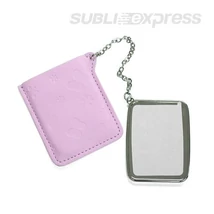 Szublimációs tükör négyzet alakú pink collection