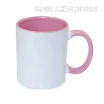 330 ml-es rózsaszín bögre JS bevonattal