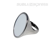 Gyűrű ovális szublimációs felülettel