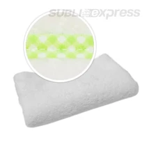 Szublimációs takaró zöld kockás szegéllyel