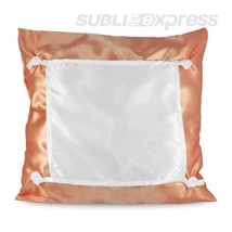 40 x 40 cm-es szublimációs Eco párnahuzat lazacszínű