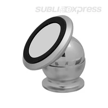 Mágneses okostelefon tartó szublimációs felülettel ezüst