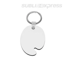 Szublimációs MDF kulcstartó paletta alakú