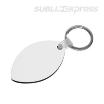 Szublimációs MDF kulcstartó rögbi labda alakú