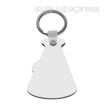 Szublimációs MDF kulcstartó körte alakú