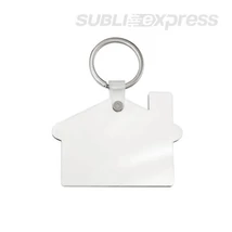 Szublimációs MDF kulcstartó ház alakú