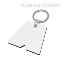 Szublimációs MDF kulcstartó rövidnadrág alakú