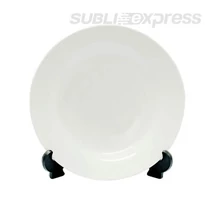 27 cm átmérőjű szublimációs tányér állvánnyal