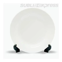 25 cm átmérőjű szublimációs tányér állvánnyal